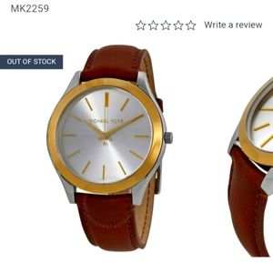 MICHAEL  KORS WOMENS AS IS NEED BATTERY FAIR CONDITION